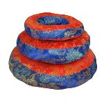 Silk Brocade Singing Bowl Ring 