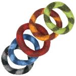 Singing Bowl Felt Ring 
