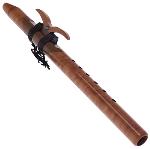 High Spirits Natures Art  Signature Flute - Madrone Burl and Walnut - G Minor