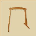 Harmony Wooden Gong Stand - 60 cm