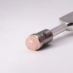  Tuning Fork Gem Foot 15 mm - Rose Quartz