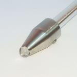  Tuning Fork Gem Foot 6 mm - Clear Quartz