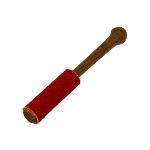 Singing Bowl Wand - Suede - Small
