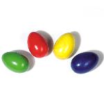 Coloured Wooden Egg Shaker