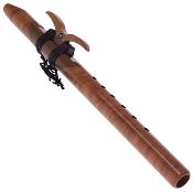 High Spirits Natures Art Signature Flute - Madrone Burl & Walnut - A Minor